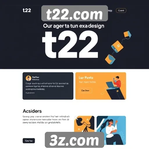 o impacto do design na experiência do usuário em t22.com
