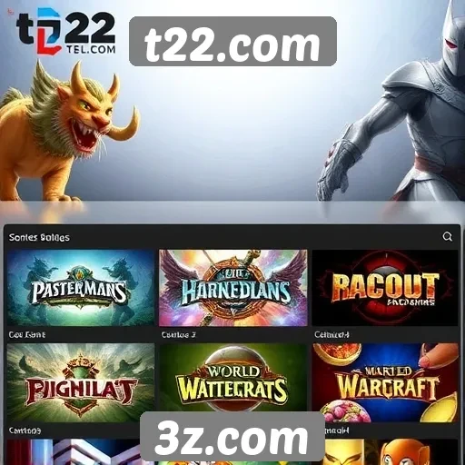 t22.com oferece variedade de jogos online