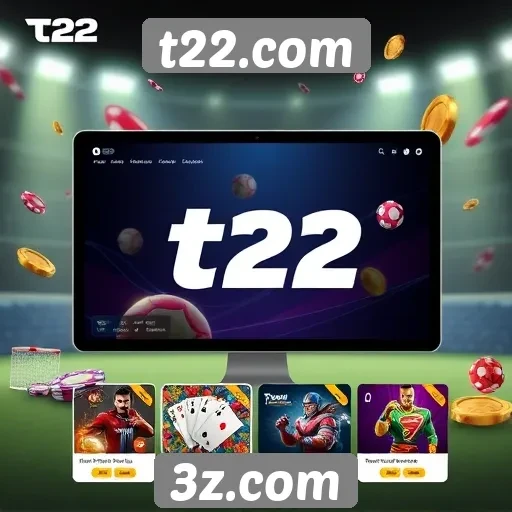 t22.com lança novas funcionalidades para jogadores online