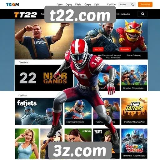 t22.com apresenta novas funcionalidades para jogadores
