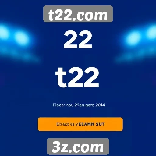 Plataforma t22.com apresenta promoções especiais